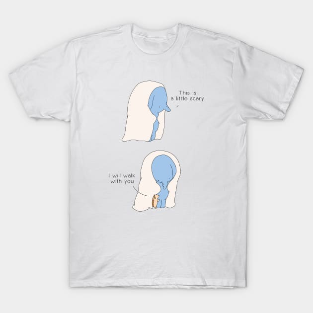 I'll Walk With You T-Shirt by Jang_and_Fox